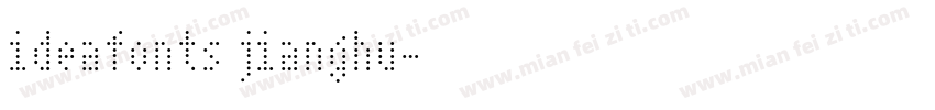 ideafonts jianghu字体转换
